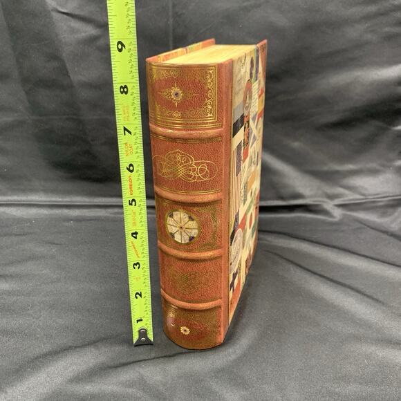 Lot of 5 Decorative Book Gift Boxes Floral Peacock Butterflies Ashland Abbington - Picture 7 of 16